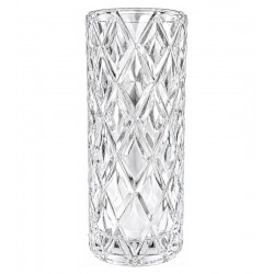 Vaso de Vidro 30x12,5cm Adely Decor